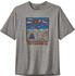 Patagonia Capilene Cool Daily Graphic Shirt (45235) summit road: feather grey
