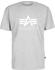 Alpha Industries Basic T-Shirt gray (100501-230)