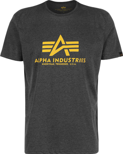 Alpha Industries Basic T-Shirt gray (100501-315)