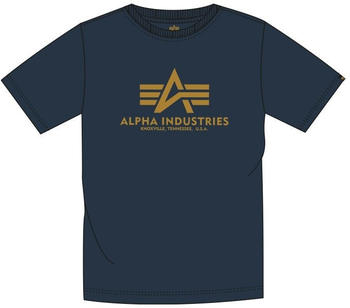 Alpha Industries Basic T-Shirt blue (100501-435)