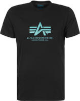 Alpha Industries Herren Rundhals T-Shirt BASIC BL - Regular Fit - 100501-93