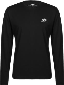 Alpha Industries Basic LS Small Logo Longsleeve black (198517-03)