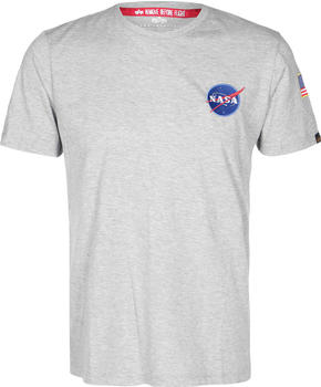 Alpha Industries Space Shuttle T-Shirt gray (176507-17)