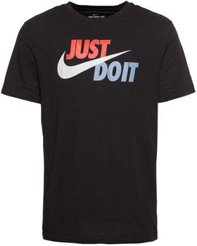 Nike Just Do It Tee (AR5006) black/mystic red/platinum tint