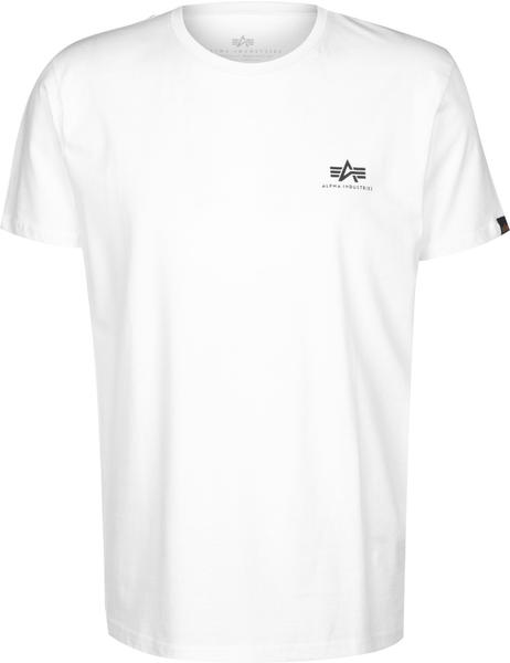 Alpha Industries Backprint T white