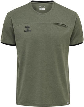 Hummel Cima T-Shirt Herren laurel wreath melange (205505-6577)