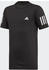 Adidas 3-Streifen Club T-Shirt black/white (DU2487)