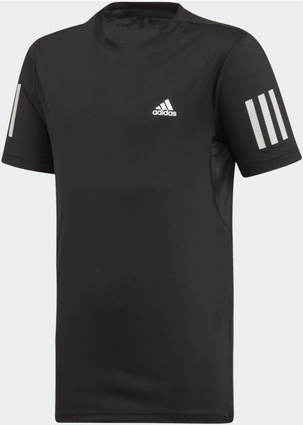 Adidas 3-Streifen Club T-Shirt black/white (DU2487)