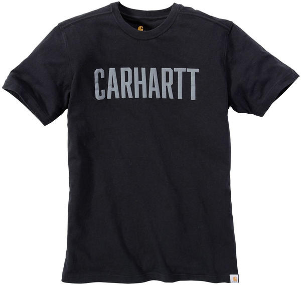 Carhartt Maddock Graphic Block Logo T-Shirt white