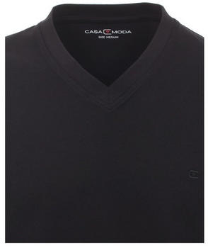 Casa Moda CASAMODA T-Shirt Halbarm Doppelpack 092600 schwarz