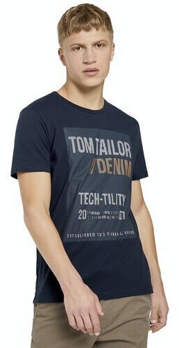 Tom Tailor Denim Herren-Shirts (1021285) sky captain blue