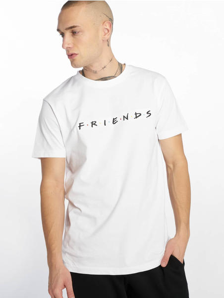 Merchcode T-Shirt Friends Logo Emb white (MC330WHT)
