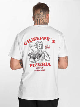 Mister Tee T-Shirt Giuseppes Pizzeria white (MT709WHT)