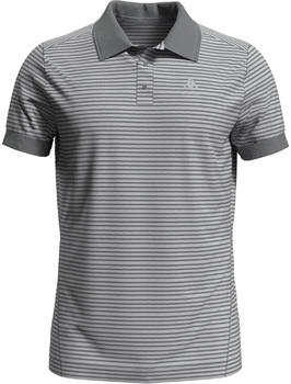 Odlo Nikko Dry Polo T-Shirt (550062) concrete grey/silver grey stripes