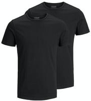 Jack & Jones T-Shirt "Crew-Neck" 2er-Pack, unifarben, modisch, regular fit,