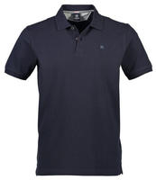 LERROS Poloshirt Sommershirt mit dezenter Stickerei auf der Brust