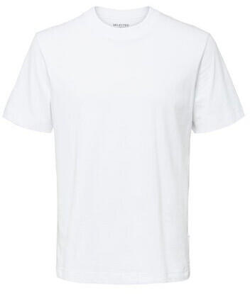 Selected Relax Colman200 SS O-neck Tee (16077385) bright white