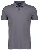 LERROS Poloshirt Sommershirt mit dezenter Stickerei auf der Brust