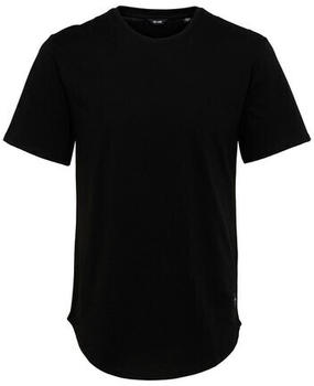 Only & Sons Onsmatt Life Longy Ss Tee Noos (22002973) black