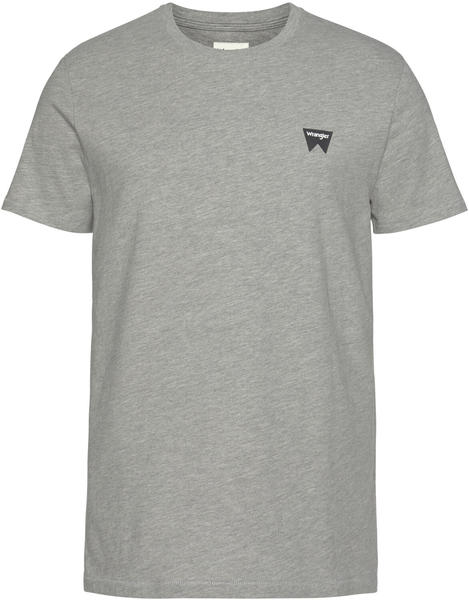 Wrangler T-Shirt (W7C07D337) mid grey melange