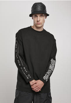 Urban Classics Chinese Symbol Oversized Ls (TB4140-00007-0042) black