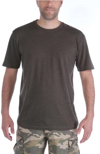 Carhartt Maddock Non Pocket Short Sleeve T-Shirt (101124) moss heather