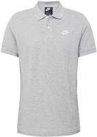 Nike CJ4456-063, NIKE Sportswear Poloshirt Herren dk grey heather/white M