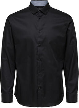 Selected Slhslimnew-mark Shirt Ls B Noos (16058640) black
