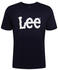 Lee Wobbly Logo Tee black