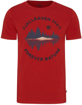 Fjällräven Forest Mirror T-Shirt M deep red