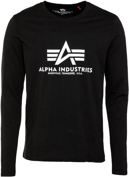 Alpha Industries Basic Longsleeve (100510) schwarz