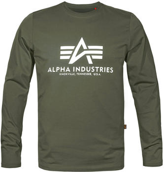 Alpha Industries Basic Longsleeve (100510) dark olive