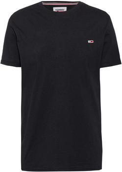 Tommy Hilfiger Organic Cotton Flag Patch T-Shirt (DM0DM09598) black