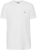 Tommy Jeans T-Shirt "TJM CLASSIC JERSEY C NECK" mit Logostickerei