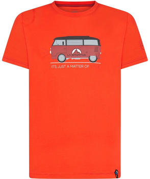 La Sportiva Van T-Shirt Men poppy