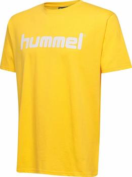 Hummel Go Cotton Logo T-Shirt S/S sports yellow
