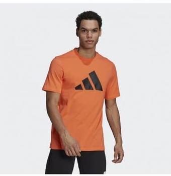 Adidas Sportswear Logo T-Shirt true orange
