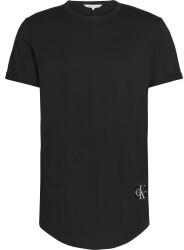 Calvin Klein Badge Turn Up Sleeve Shirt black