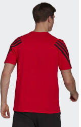 Adidas Sportswear Future Icons 3-Stripes T-Shirt (H17248) vivid red