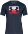 Under Armour UA Boxed Sportstyle short sleeves T-Shirt (1329581-408) academy/white