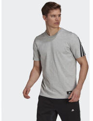 Adidas Sportswear Future Icons 3-Stripes T-Shirt (H39784) medium grey heather