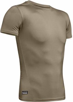 Under Armour Tactical HeatGear T-Shirt (1216007-499) federal tan/none