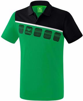 Erima 5-C Function Polo Men black/emerald