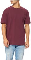 l&auml;ssiges URBAN CLASSICS Herren T-Shirt Oversize 240 g/m2 mit Baumwolle Bordeaux-Rot
