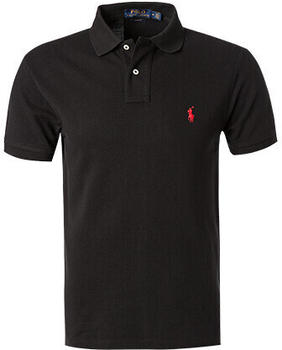 Polo Ralph Lauren Slim-Fit Poloshirt aus Piqué (481542) black/red