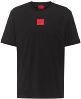Hugo T-Shirt Diragolino212 50447978 Schwarz Regular Fit Male