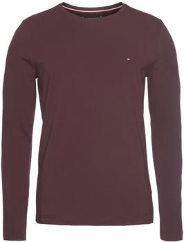 Tommy Hilfiger Long Sleeve Slim Fit T-Shirt (MW0MW10804) dark red