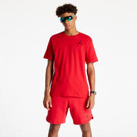 Nike DC7485, NIKE Herren Shirt M J JUMPMAN EMB SS CREW GYM RED/BLACK male