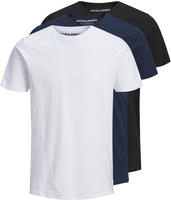 Jack & Jones Rundhalsshirt "JJEORGANIC BASIC TEE SS O-NE 3PK MP NOOS" Packung, 3 Stk.