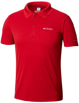 Columbia Sportswear Columbia Mens Zero Rules Polo Shirt mountain red